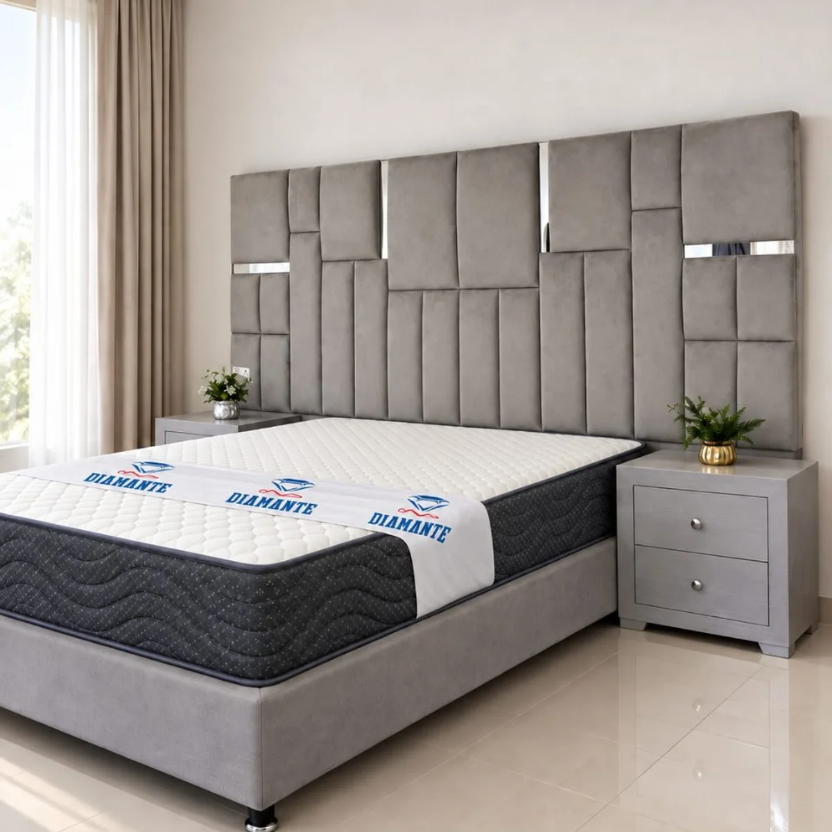Cama Cromo Completa
